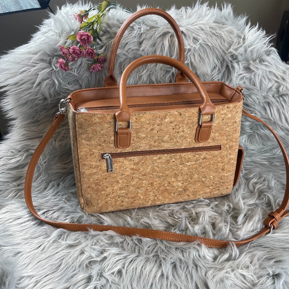 Primeware Cork Insulated Drink Purse Crossbody
